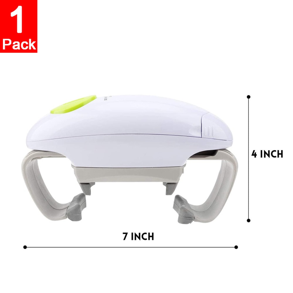 Automatic Electric Can Opener Safe Hands Free Jar and Bottle Opener Tool