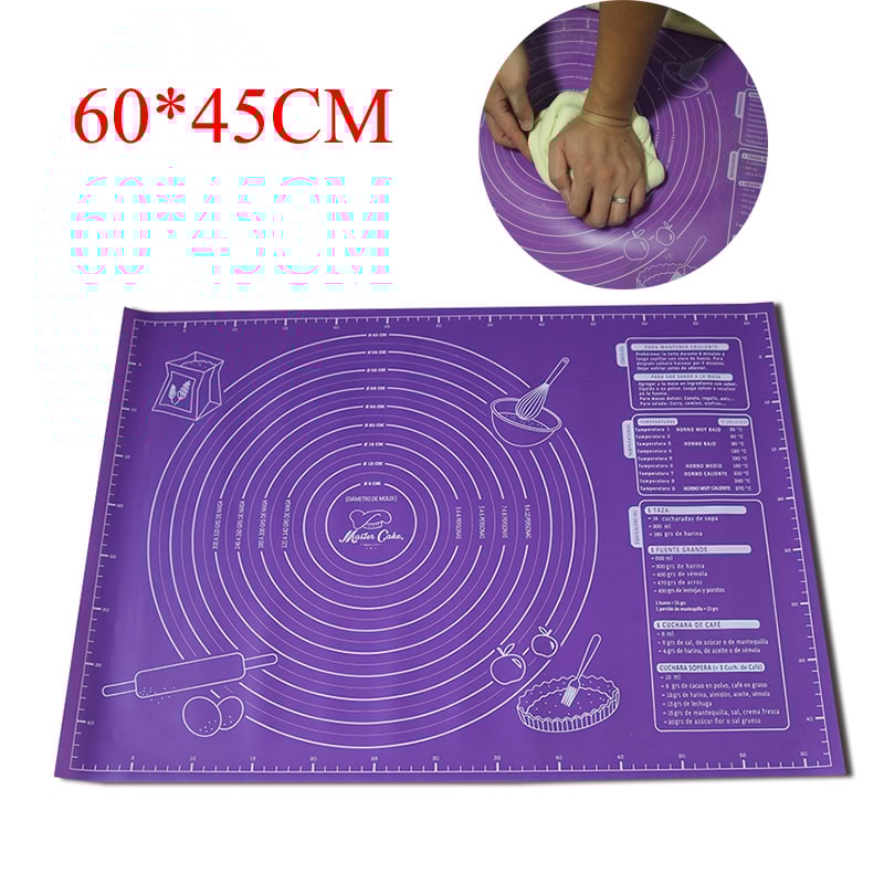 Extra Large Silicone Baking Mat Non Stick Pastry and Dough Rolling Mat