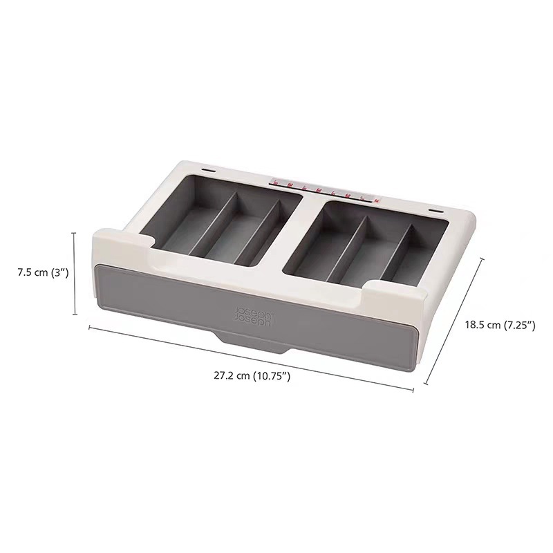 Space Saving Coffee Pod Organizer Drawer Box with Tea Bag Storage