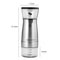 Portable Electric Coffee Grinder USB Rechargeable Adjustable Stainless Steel Coffee Bean Grinder