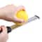 Stainless Steel Lemon Zester & Cheese Grater Tool for Kitchen Prep