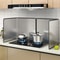 Stainless Steel Oil Splatter Guard Screen for Safe Frying & Mess Free Cooking