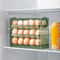 StackFlow Egg Storage Box Refrigerator Organizer With Egg Holder Dispenser And Fresh Keeping Tray 1