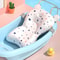 Foldable Baby Bath Support Cushion Adjustable Newborn Bath Seat Floating Infant Safety Hammock 0