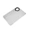 Professional Stainless Steel Makeup Mixing Palette with Spatula for Foundation and Nail Art