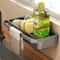 Self Draining Kitchen Sink Organizer Shelf with Faucet Storage Rack