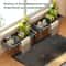 Self Draining Kitchen Sink Organizer Shelf with Faucet Storage Rack