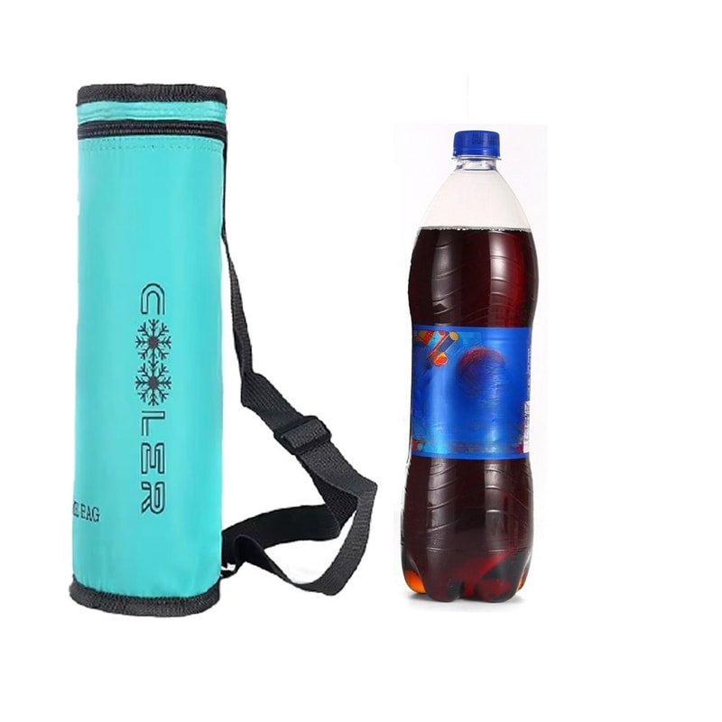 Insulated Water Bottle Bag Portable Bottle Cooler Carrier for Travel and Outdoor Use