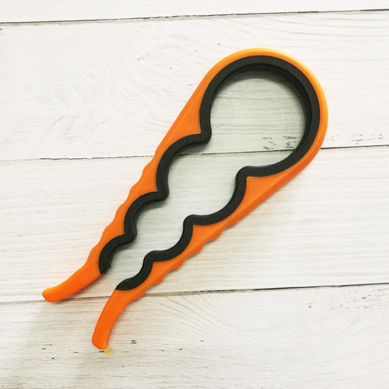 Easy Grip Jar Opener Multi Function Bottle Opener for Weak Hands & Seniors