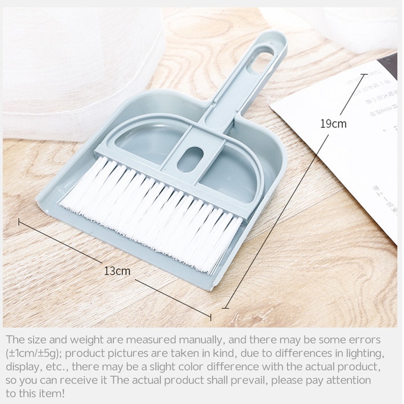 Small Pet Cleaning Set Mini Dustpan Broom For Guinea Pig Rabbit Cage 4