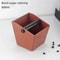 Espresso Knock Box Coffee Grounds Container with Non Slip Base and Durable ABS Design