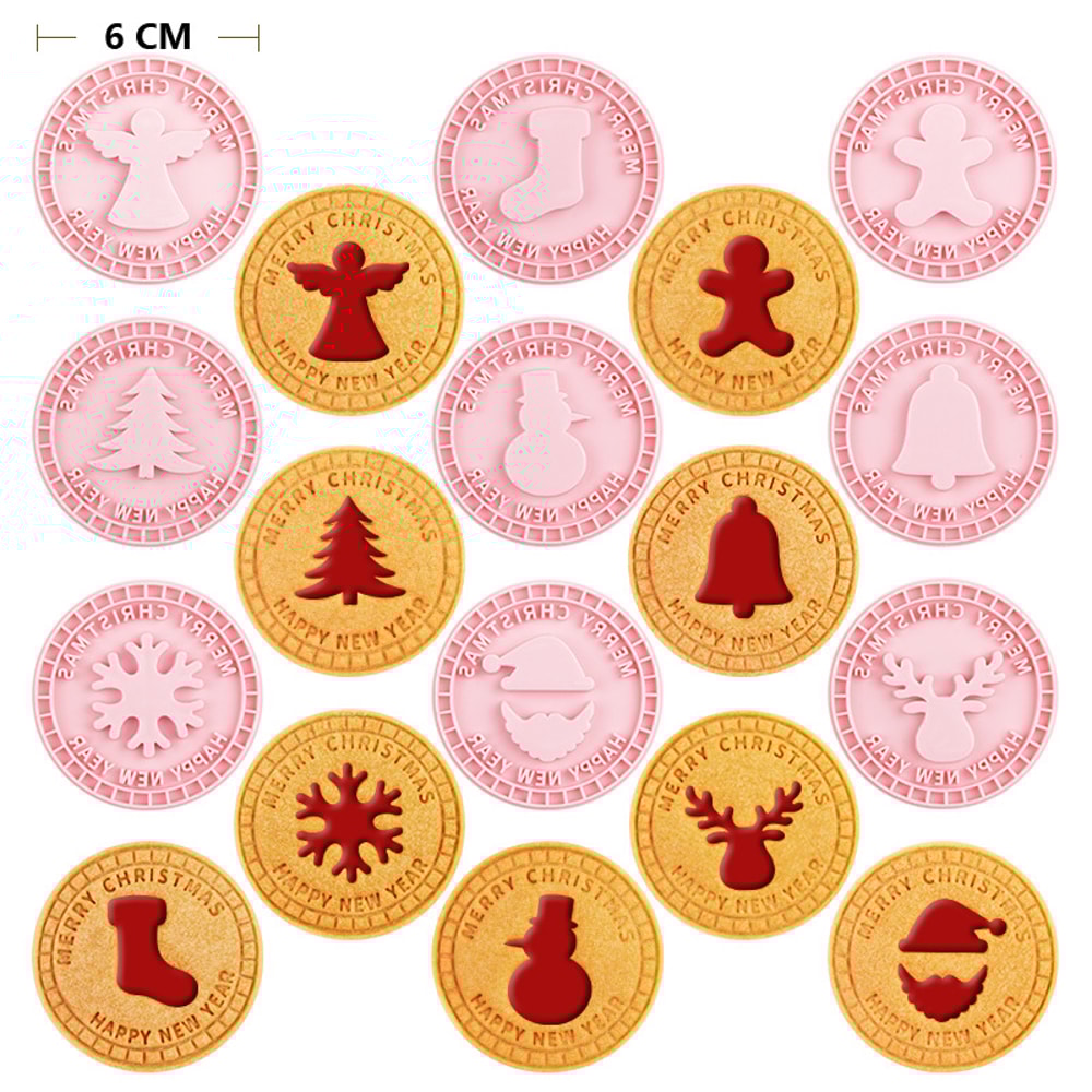 Christmas Cookie Cutters Set for Festive Baking Fun