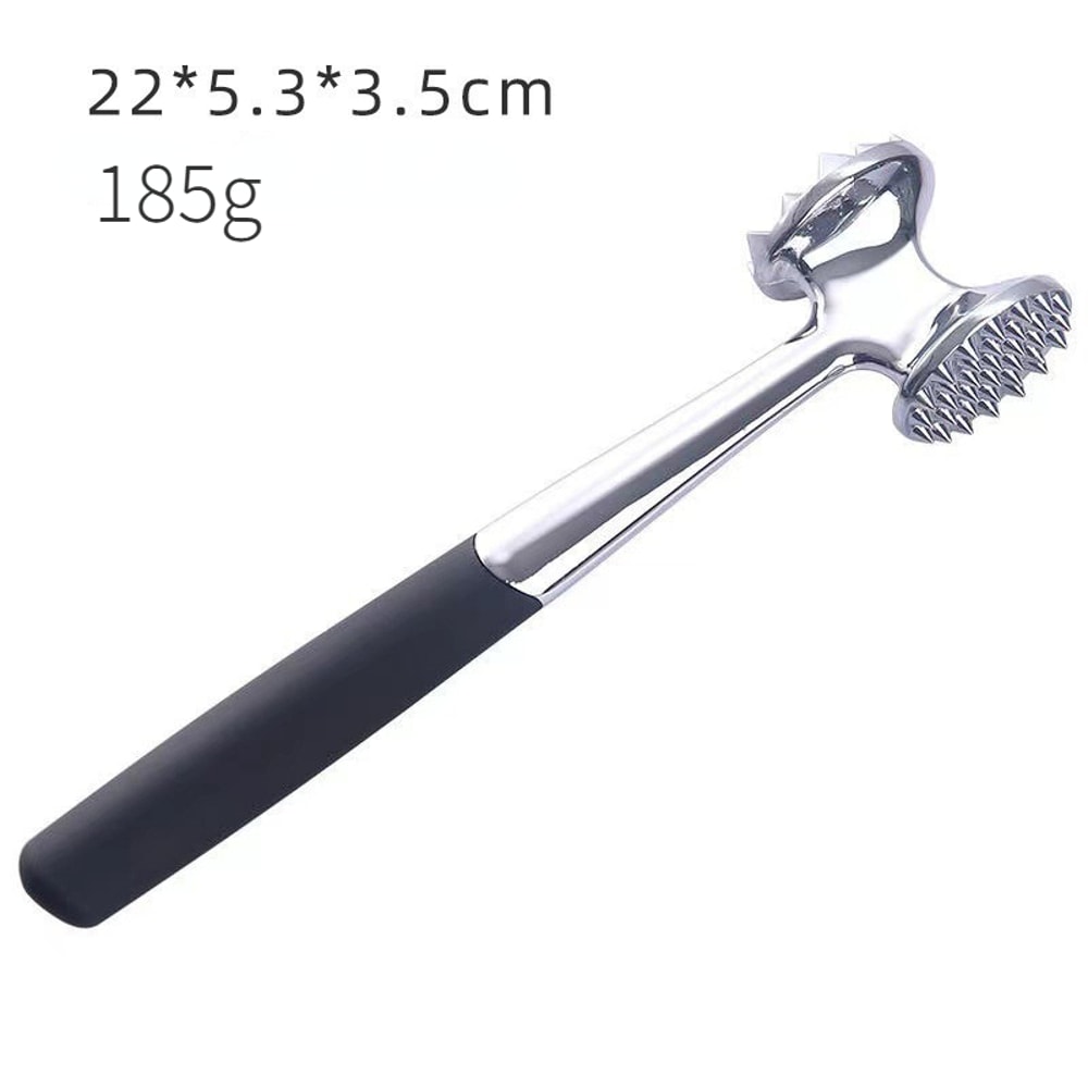 Double Sided Meat Tenderizer Hammer for Juicy Steaks & Perfect Cuts