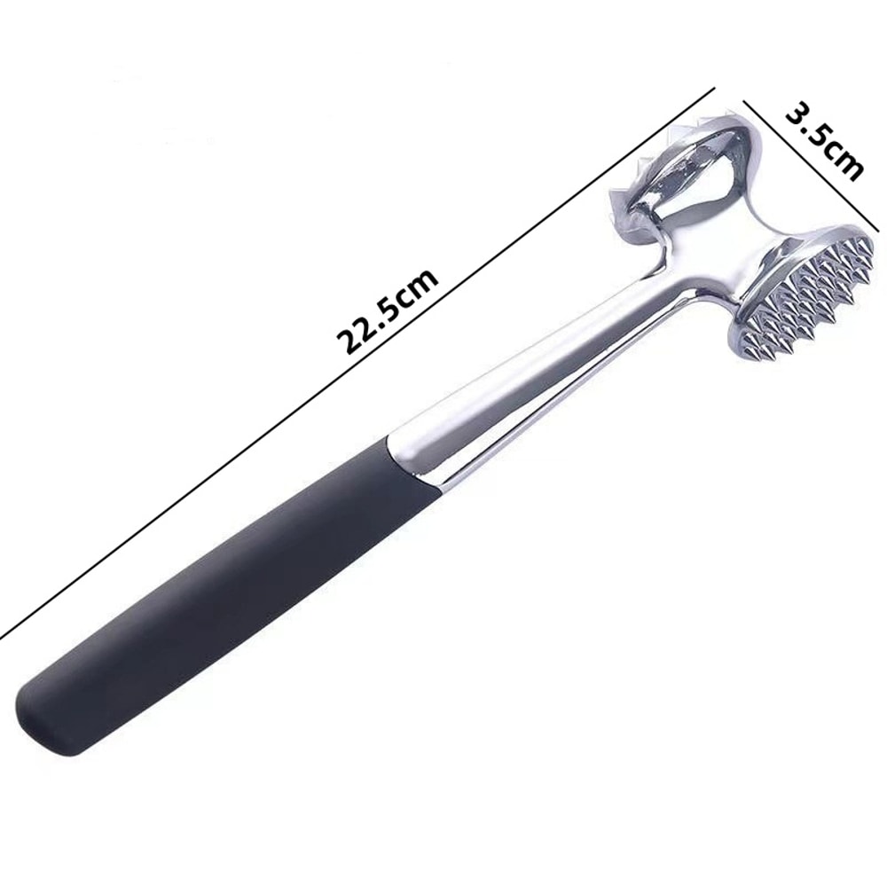 Double Sided Meat Tenderizer Hammer for Juicy Steaks & Perfect Cuts