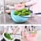 Multi Use Rice Washing Bowl With Drain Holes Durable Kitchen Colander For Fruits Veggies 3
