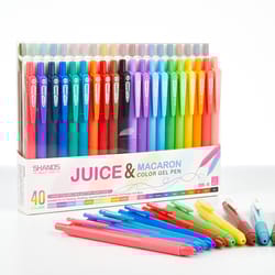 piece colored gel pens set fine point retractable journaling pens