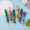 Cute Cartoon Multicolor Pen Color Retractable Ballpoint Pen for School Office Fun Writing