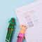 Cute Cartoon Multicolor Pen Color Retractable Ballpoint Pen for School Office Fun Writing