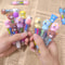 Cute Cartoon Bear Multicolor Retractable Pens Set Ballpoint Pens for Kids School Supplies