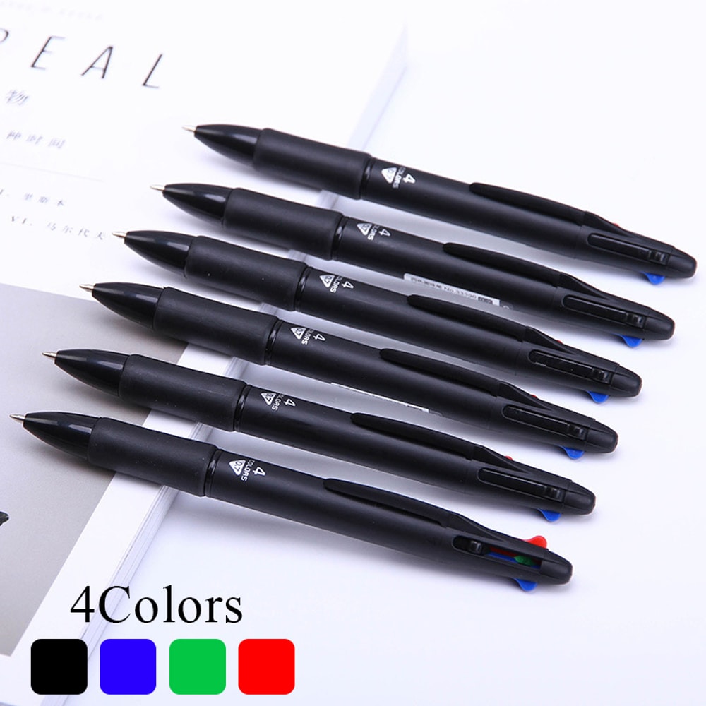 Color Retractable Pen Multicolor Ballpoint Pen For Smooth Writing And Organization 0