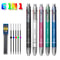Multicolor Pen With Pencil Lead Multi Color Ballpoint Pen For School Office Notes 0