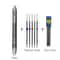 Multicolor Pen With Pencil Lead Multi Color Ballpoint Pen For School Office Notes 2