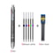 Multicolor Pen With Pencil Lead Multi Color Ballpoint Pen For School Office Notes 2