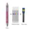 Multicolor Pen With Pencil Lead Multi Color Ballpoint Pen For School Office Notes 5