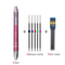 Multicolor Pen With Pencil Lead Multi Color Ballpoint Pen For School Office Notes 5
