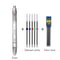Multicolor Pen With Pencil Lead Multi Color Ballpoint Pen For School Office Notes 7