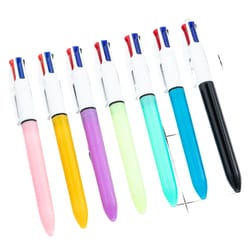 multicolor ballpoint pens set for journaling, school & office writing