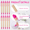 Eco Friendly Recycled Kraft Paper Pens Set Colorful Retractable Ballpoint Pens For Office School 1