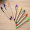 Eco Friendly Recycled Kraft Paper Pens Set Colorful Retractable Ballpoint Pens for Office & School