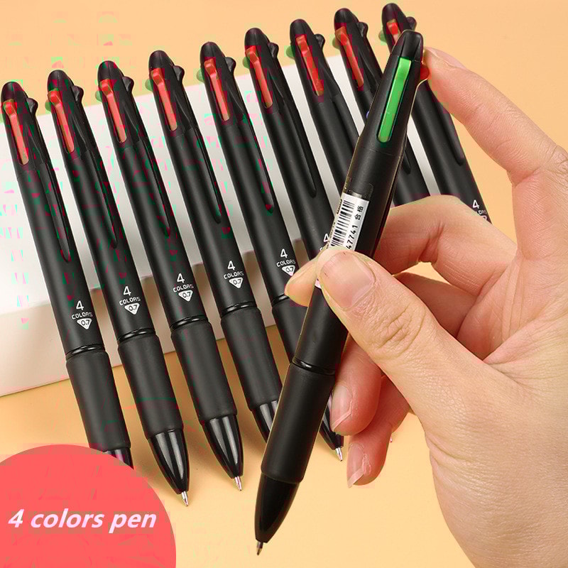 Color Multi Ink Ballpoint Pen Set Smooth Writing School Office Pens 1