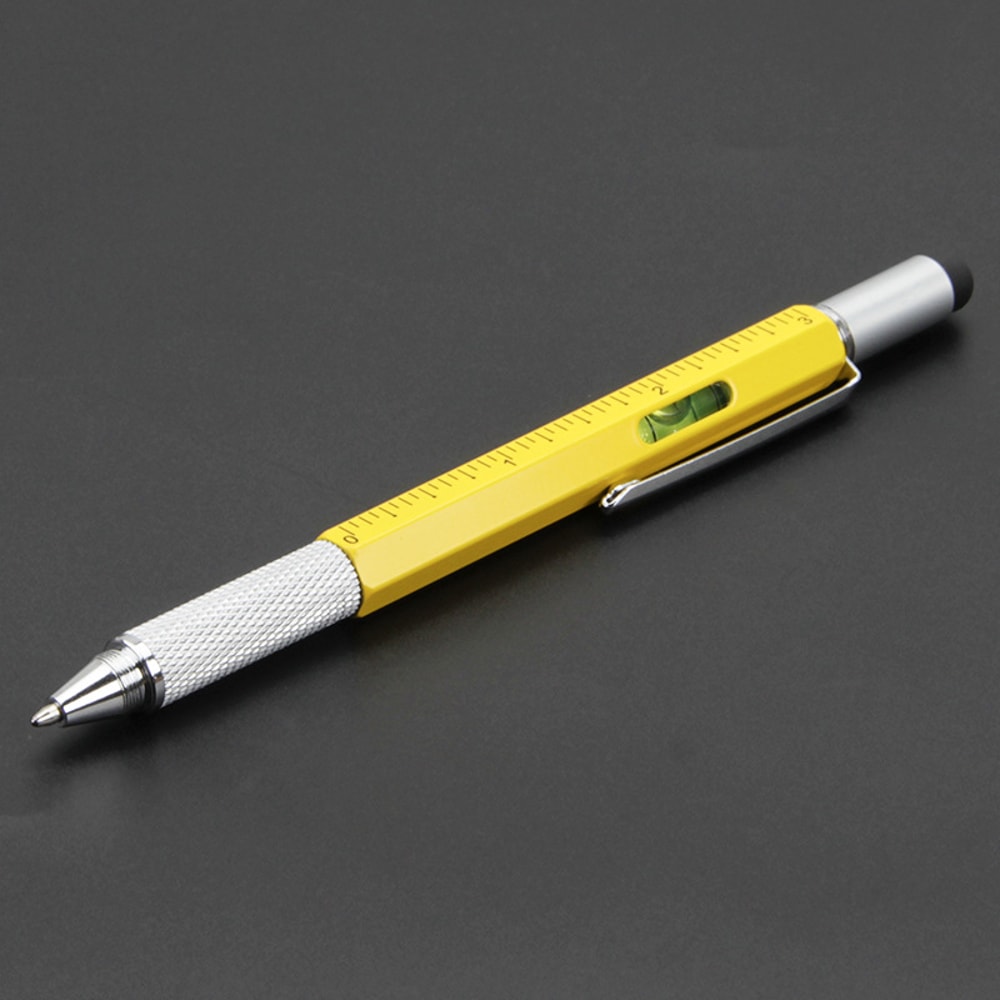Multifunction Pen Tool With Stylus Screwdriver Ruler For Everyday Fixes 12