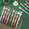 Pack Christmas Multicolor Pens Set Cute Santa & Reindeer Christmas Pens for Kids Gifts