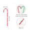Festive Candy Cane Ballpoint Pens Set Christmas Writing Gift Set