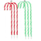 Festive Candy Cane Ballpoint Pens Set Christmas Writing Gift Set