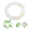 Hawaiian Leis Set Tropical Flower Necklaces and Bracelets for Luau Party Decorations