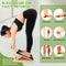 Adjustable Wooden Slant Board for Calf Stretching, Balance Training & Rehab Fitness