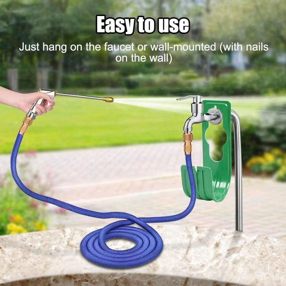 Garden Wall Mount Hose Organizer Wall Mount Hose Reel For Tap Storage 2