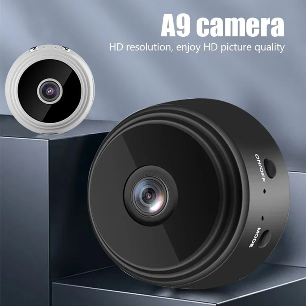 Compact HD WiFi mini camera Wireless Security & Home Monitoring Camera for Baby and Pet Care