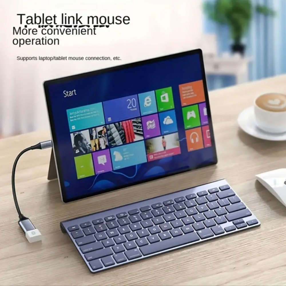 Universal USB C OTG Adapter USB To Type C Converter For Phones Laptops 5