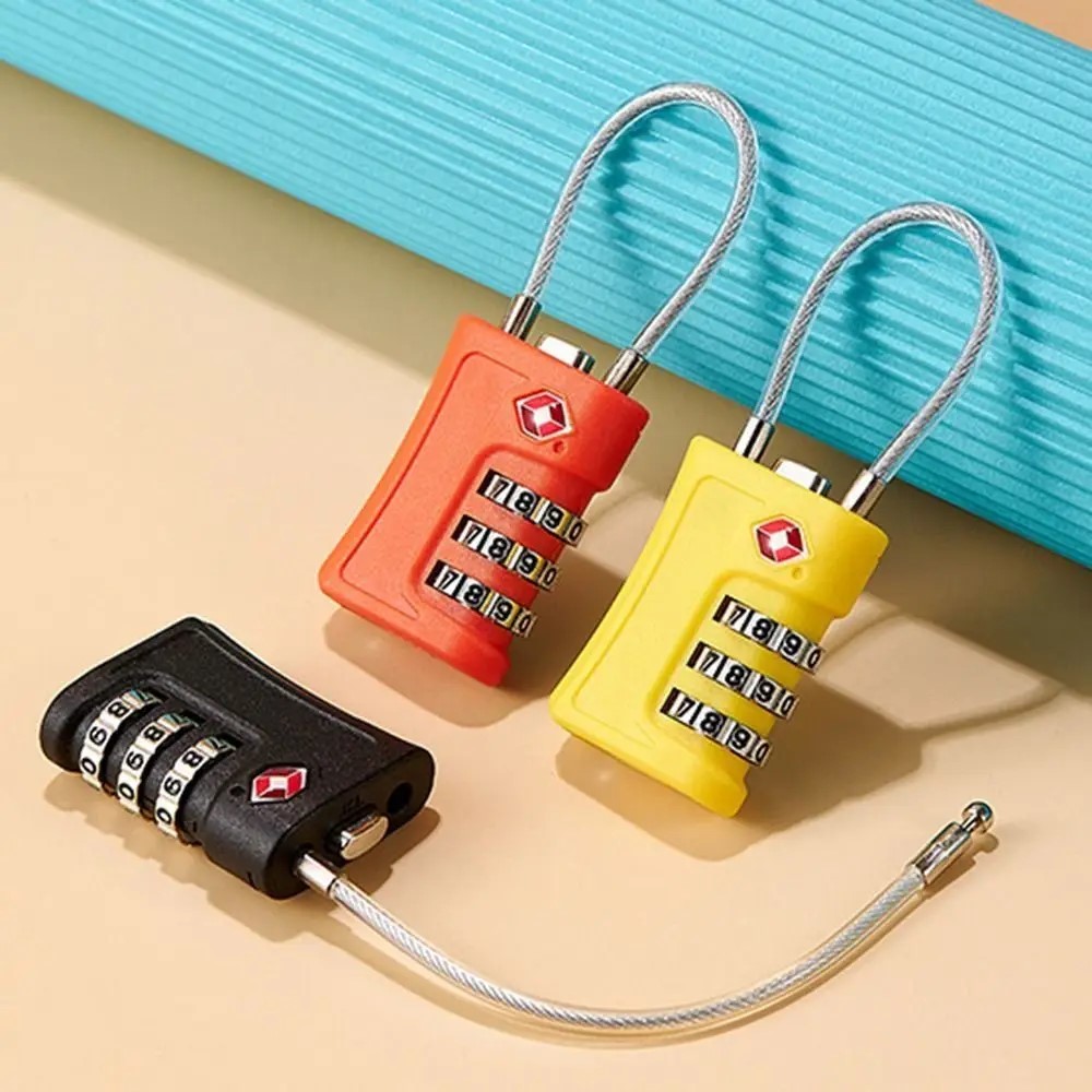 Premium TSA Travel Lock with Digit Combination Durable Zinc Alloy Luggage Lock