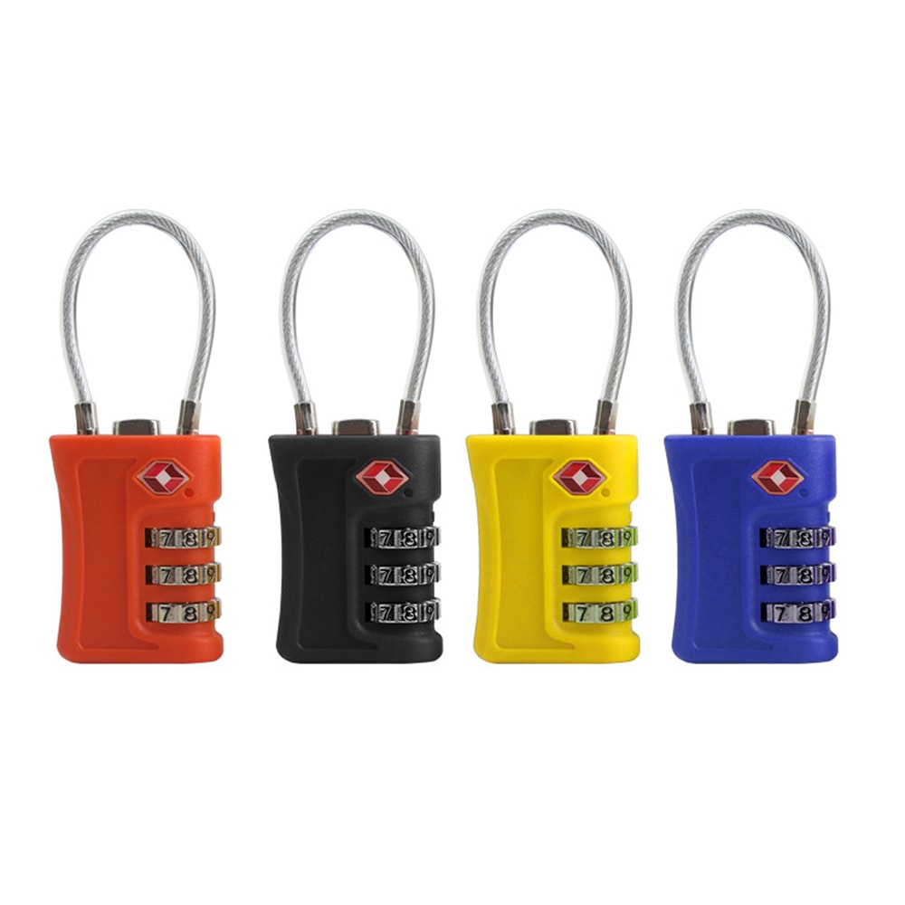 Premium TSA Travel Lock with Digit Combination Durable Zinc Alloy Luggage Lock