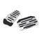Aluminum Car Pedal Covers Set Universal Automatic Manual Pedal Kit