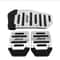 Aluminum Car Pedal Covers Set Universal Automatic Manual Pedal Kit