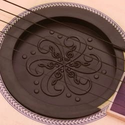 silicone guitar sound hole cover silencer for acoustic classical guitar tone control