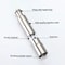 Thumb Press Manual Pepper Grinder Portable Stainless Steel Spice Mill For Salt And Pepper 3