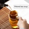 Natural Bamboo Tea Infuser Strainer Eco Loose Leaf Tea Filter Tool